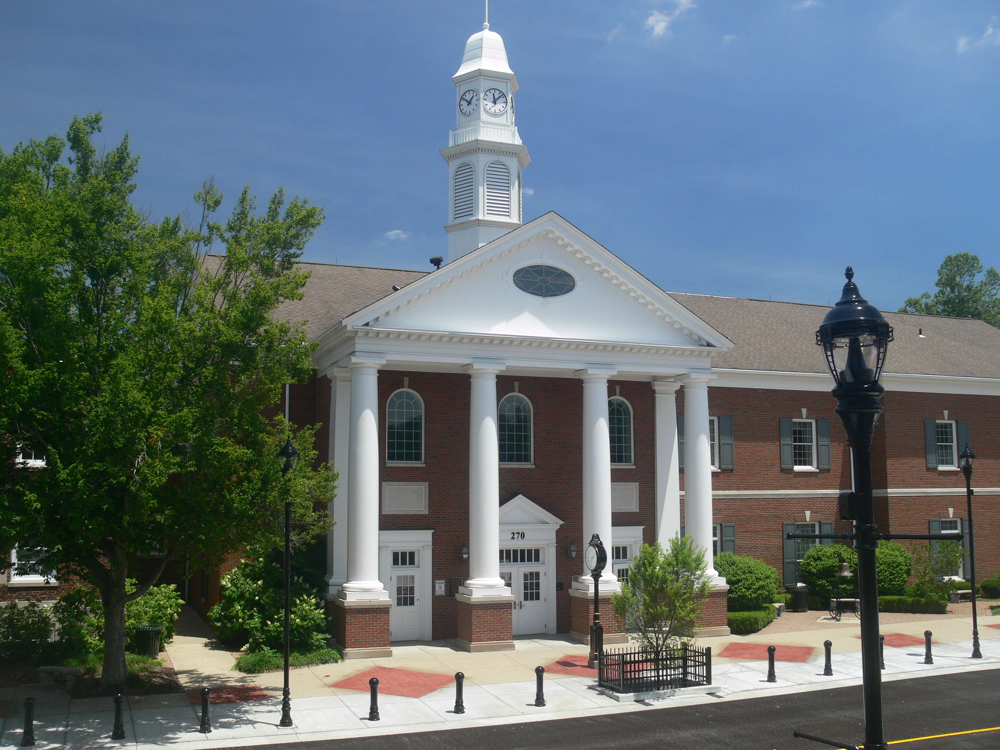 Front View of Courthouse