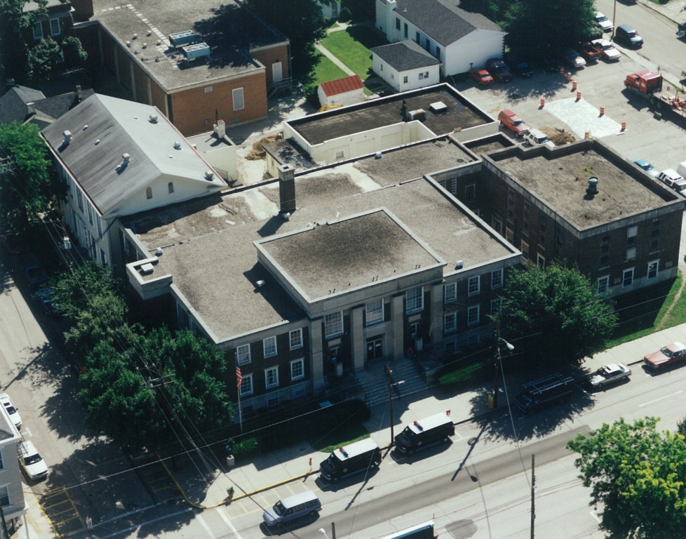 Aerial view of Courthouse